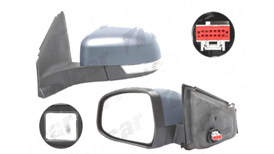 Oglinda exterioara Ford Mondeo (Ba7), 09.2010-02.2015, Stanga, reglare electrica; grunduit; incalzita; geam asferic; cromat; pliere electrica; cu semnalizare; cu lampa perimetru