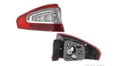 Stop spate lampa Ford Mondeo (Ba7), 09.10-02.15 Sedan, spate,omologare ECE, cu suport bec, exterior, cu led, 1 737 703; 1717217; 1737703; 1767498; BS71-13405-CC; BS71-13405-CD; BS71-13405-CE, Stanga