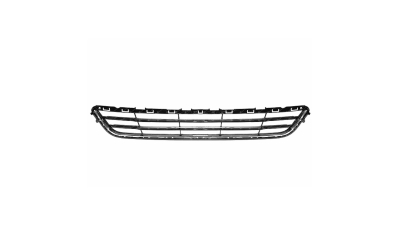 Grila bara fata Ford Mondeo, 03.2015-, parte montare negru lucios, cu ornament cromat, deschisa, 32D227-1, Aftermarket