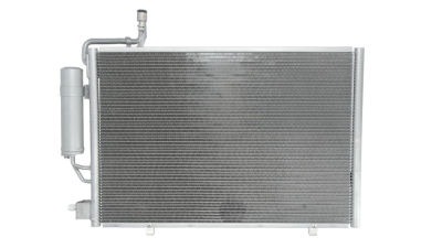 Condensator climatizare Ford Fiesta (JA8), 02.2013-08.2016, motor 1.0, 48 kw/59kw benzina, cutie manuala, full aluminiu brazat, 570(535)x380(355)x16 mm, cu uscator filtrat