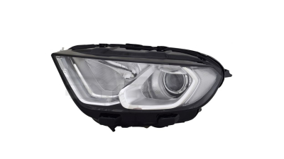 Far FORD ECOSPORT, 10.2017-, TYC, fata, partea stanga, xenon; cu 'lumina de zi' tip LED; D5S+H1; electric; argintiu; fara bec descarcare; fara ballast; cu motor;