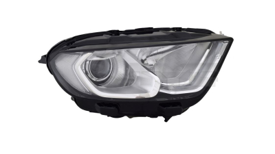 Far FORD ECOSPORT, 10.2017-, TYC, fata, partea dreapta, cu 'lumina de zi' tip LED;tip bec H1+H18; electric; argintiu; cu motor;
