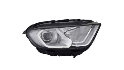 Far FORD ECOSPORT, 10.2017-, TYC, fata, partea dreapta, xenon; cu 'lumina de zi' tip LED; D5S+H1; electric; argintiu; fara bec descarcare; fara ballast; cu motor;