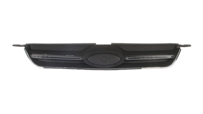 Grila radiator Ford C-Max, 11.2010-12.2014 , negru/grunduit, 1715390, 32M105 cu ornament cromat