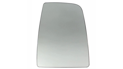 Geam oglinda exterioara cu suport fixare Ford Transit/Tourneo, 01.2014-12.2019, partea Dreapta, sticla convexa; geam cromat; superior, fara incalzire