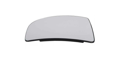Geam oglinda exterioara cu suport fixare Ford Transit/Tourneo, 01.2014-, partea Dreapta, sticla convexa; geam cromat; mai mici, Aftermarket