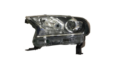 Far Ford Ranger, 05.2016-, partea Stanga, cu lentile; cu lumina de zi; H11+H15+PY21W+W5W; electric; fara motor, DEPO