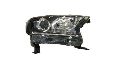 Far Ford Ranger, 05.2016-, partea Dreapta, cu lentile; cu lumina de zi; H11+H15+PY21W+W5W; electric; fara motor, DEPO