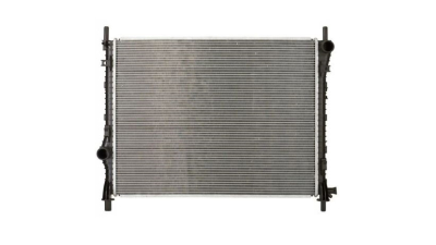 Radiator racire Ford Mustang, 10.2014-12.2017, motor 3.7 V6, 224 kw, benzina, cutie manuala/automata, cu/fara AC, 642x501x26 mm, SRLine, aluminiu brazat/plastic 