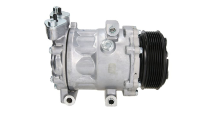 Compresor aer conditionat Ford Transit, 04.2006-08.2014, motorizare 2.4 TDCI 85kw, diesel, rola curea 110 mm, 7 caneluri, tip Sanden: SD7V16
