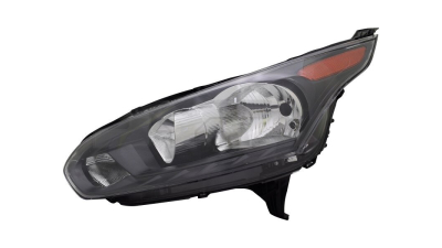 Far Ford Transit/Tourneo Connect, 10.2015-, fata, Stanga, cu daytime running light; H15+H7+PWY24W+W5W; electric; semnalizare alba, negru; cu motor, TYC