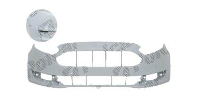 Bara fata Ford Galaxy, 10.2015-, parte montare grunduita, cu 6 gauri senzori parcare, 32V107-2, Aftermarket