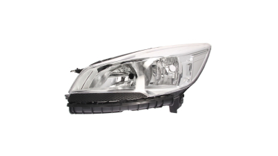 Far Ford Kuga, 01.2013-, partea Stanga, electric, cu lumini de zi, tip bec H15+H7, cu motoras, Valeo