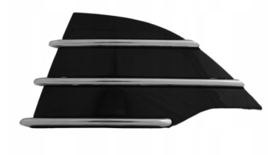 Grila bara fata Ford Kuga, 01.2013-, Stanga, 32X127-3 insertie crom