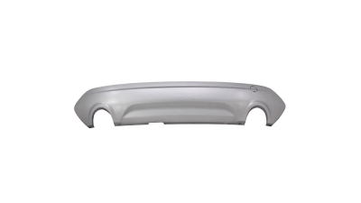 Spoiler bara spate cu gauri pentru evacuare dubla, spate, silver Ford Kuga, 01.2013-02.2016, DV4517F765AA5APF, 