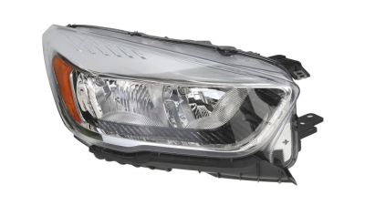 Far Ford Kuga, 02.2016-, partea Dreapta, cu lumina de zi; H15+H7+W5W; electric; transparent cu finitie galbena; cu motor, DEPO