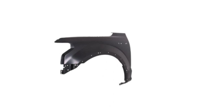 Aripa fata FORD F-SERIES, 11.2014-, partea Stanga, cu gauri ornamente; aluminiu
