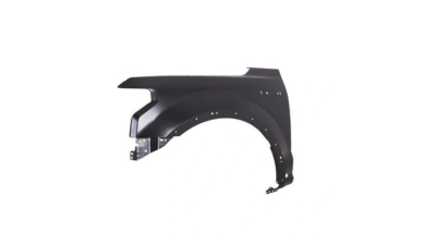 Aripa fata FORD F-SERIES, 11.2014-, partea Stanga, cu gauri pentru Senzori de parcare (PDC), cu gauri ornamente; aluminiu