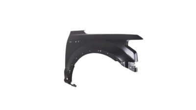 Aripa fata FORD F-SERIES, 11.2014-, partea Dreapta, cu gauri pentru Senzori de parcare (PDC), cu gauri ornamente; aluminiu