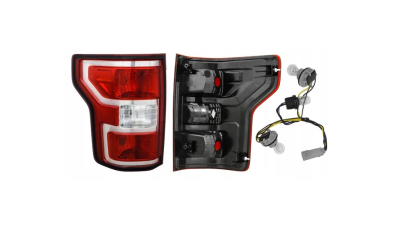 Stop, lampa spate FORD F-SERIES, 2018-2020, partea Stanga, Taiwan, tip bec P27/7W+W21W; cu locas bec;