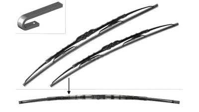 Set stergatoare parbriz BOSCH 3397001682  Lancia Lybra (839Ax) 156 Sportwagon (932) Tt (8N3) Tt Roadster (8N9) Lybra Sw (839Bx) 156 (932)
