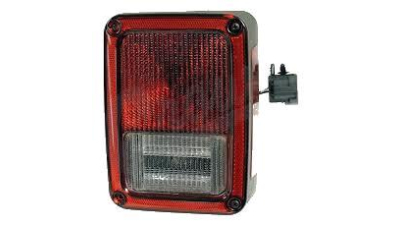 Stop spate lampa Jeep Wrangler (Jk), 07.06-15, spate,omologare SAE, cu suport bec, tip USA, 55077890AC; 55077890AD; 55077890AG, Dreapta