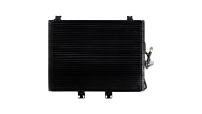 Condensator climatizare Jeep Wrangler, 08.1996-12.1999, motor 2.4, 105 kw; 2.5, 87 kw; 4.0 R6, 130 kw benzina, full aluminiu brazat, 520 (480)x390 (365)x16 mm, fara filtru uscator