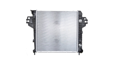 Radiator racire Jeep Cherokee, 10.2001-2004; Liberty, 10.2001-2004, Motorizare 3, 7 V6 155kw Benzina, tip climatizare Cu/fara AC, cutie Manuala, dimensiune 505x505x28mm, Cu lipire fagure prin brazare, Aftermarket