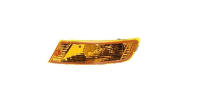 Lampa semnalizare fata JEEP LIBERTY (KJ), 2005-01.2008, partea Stanga, TYC, Tip=USA; tip bec P27/7W; galben; fara soclu bec;