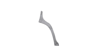 Segment aripa spate JEEP CHEROKEE/LIBERTY (KJ), 09.2001-01.2008, partea Stanga, fata; otel galvanizat
