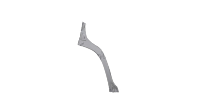 Segment aripa spate JEEP CHEROKEE/LIBERTY (KJ), 09.2001-01.2008, partea Dreapta, fata; otel galvanizat