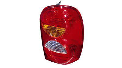 Stop spate lampa Jeep Liberty (Kj), 02-04, spate,omologare SAE, tip USA, sincronizare portocalie, 55155829AE; 55155829AF; 55155829AG; 55155829AH; CH2800149, Stanga