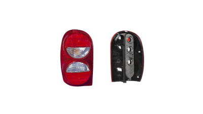 Stop spate lampa Jeep Liberty (Kj), 2005-01.2008 omologare SAE, tip USA, partea Stanga, fara suport becuri, indicator alb, doar cu 3 gauri pt mufe, 55157061AC; 55157061AE; CH2800158
