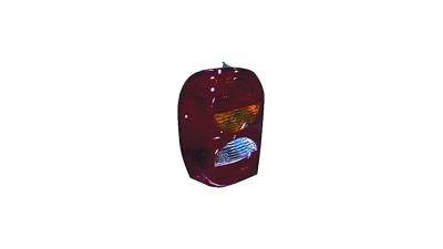 Stop spate lampa Jeep Liberty (Kj), 09.2001-2004, spate,omologare SAE, cu suport bec, tip USA, sincronizare portocalie, 55155829AE; 55155829AF; 55155829AG; 55155829AH; CH2800149, Stanga