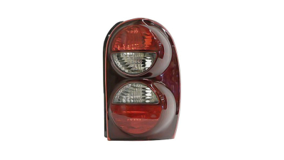 Stop spate lampa Jeep Liberty (Kj), 2005-01.2008 omologare SAE, tip USA, partea dreapta, fara suport becuri, indicator alb, doar cu 3 gauri pt mufe, 55157060AC; 55157060AE; CH2801158