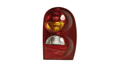 Stop spate lampa Jeep Liberty (Kj), 2002-2004, spate,omologare SAE, tip USA, sincronizare portocalie, cu suport bec, 55155828AE; 55155828AF; 55155828AG; 55155828AH; CH2801149, Dreapta