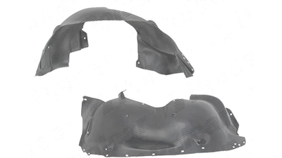 Carenaj aripa interioara, aparatori noroi Jeep Cherokee/Liberty (Kj), 09.2001-2004, fata, Stanga, polietilena (PE)