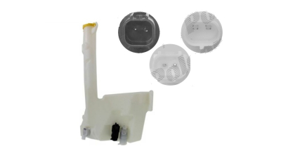 Rezervor spalator parbriz Jeep Cherokee/Liberty (Kj), 09.2001-2004, cu 2 pompe spalator, cu senzor nivel lichid