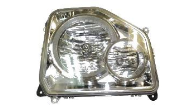 Far Jeep Liberty (Kk), 09.2007-12.2013, Manual, tip bec H10+H13, omologare SAE , cu lampa ceata fata, 55157339AE, Stanga