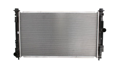 Radiator racire Jeep Compass (PK), 09.2006-12.2010, motor 2.0 CRD, 103 kw, diesel, cutie manuala, cu/fara AC, 700x418x26 mm, Valeo, aluminiu brazat/plastic 