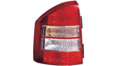 Stop spate lampa Jeep Compass (Pk), 01.2007-02.2011, omologare SAE, fara suport bec, tip USA, partea Stanga, tip bec P27/7W+PY21W+W16W