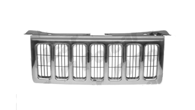 Grila radiator Jeep Commander (Wh), 09.2005-09.2010, crom/negru, 55156975AC, 342005