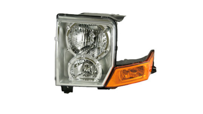 Far Jeep Commander (Wh), 09.2005-09.2010, Manual, tip bec HB3+HB4, omologare SAE , versiunea USA, cu lumina de parcare, 55396537AE; 55396537AF; 55396537AG; 55396537AI, Stanga