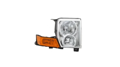 Far JEEP COMMANDER (WH), 09.2005-09.2010, Taiwan, fata, partea dreapta, cu lumina parcare; Tip=USA; HB3+HB4; manual; Omologare: SAE;