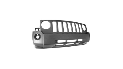 Bara fata Jeep Patriot (Pk) 01.2007-2010, Grunduita, cu gauri pentru proiectoare, 68021299AB