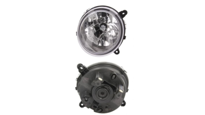 Far JEEP COMPASS (PK), 01.2007-2010, PATRIOT (PK), 01.2007-, versiunea europeana, partea Stanga, DEPO, tip bec H4; manual/electric; fara motor; halogen