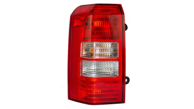 Stop spate lampa Jeep Patriot (Pk), 01.2007-2008, spate,omologare SAE, cu suport bec, tip USA, 3 gauri, 5116239AB; 5116239AC, Stanga