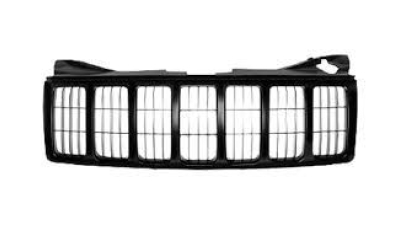 Grila radiator Jeep Grand Cherokee (Wh), 01.2005-07.2010, negru/grunduit, 5JF941X8AE, 343005-1