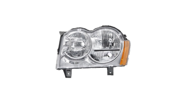 Far JEEP GRAND CHEROKEE (WH), 01.2005-2007, partea stanga, TYC, Tip=USA; HB3+HB4; manual; fara capac superior far; Omologare: SAE; halogen