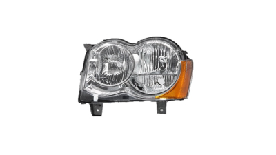 Far JEEP GRAND CHEROKEE (WH), 2008-07.2010, partea Stanga, TYC, Tip=USA; tip bec HB3+HB4; manual; halogen
